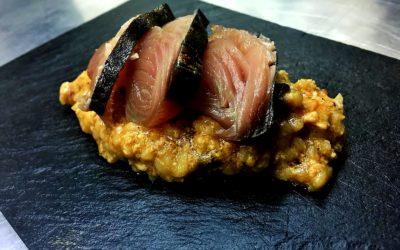 ARROZ MELOSO DE BONITO (SARDA SARDA) MANTECADO CON SU PROTEINA.