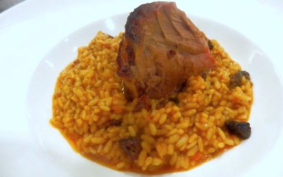 Arroz con Jarrete de atún